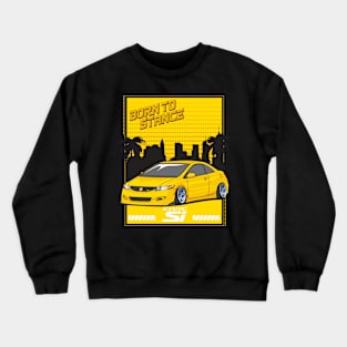 Honda Civic Si (Yellow) Crewneck Sweatshirt